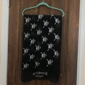 Skull Harley Davidson Motorcycle scarf